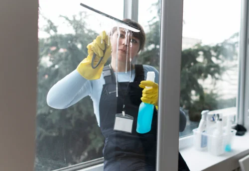 Nettoyage de vitres intérieures et extérieures à Lessy